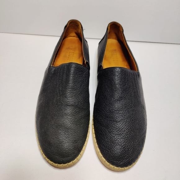 Viccini Freedom 01 Loafers Black Slip on  Leather Snakeskin Men's Size 11 - Picture 2 of 9